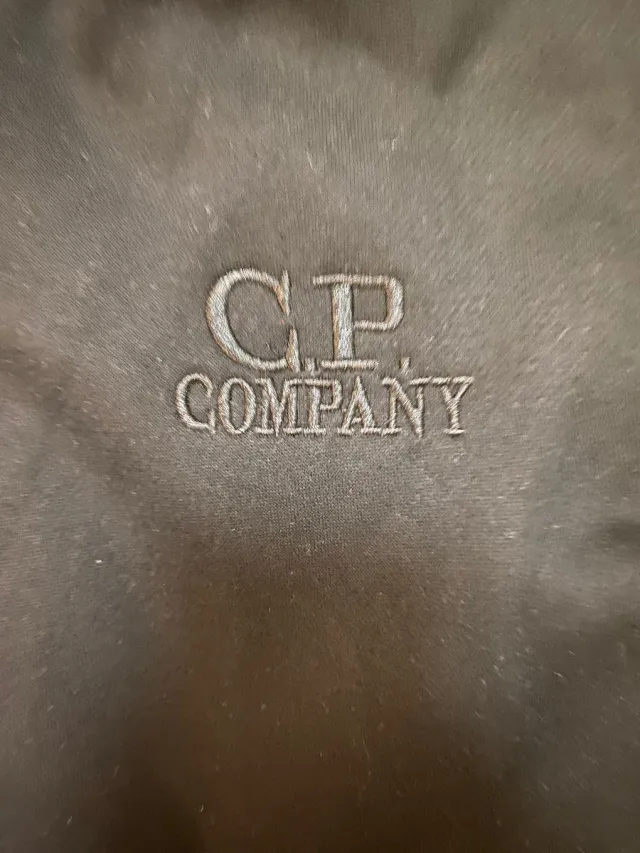 Sudadera C.P. Company Negra con Gafas