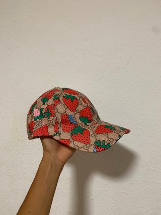 Gorra Gucci Estampado Fresas