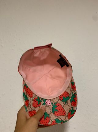 Gorra Gucci Estampado Fresas