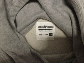 Sudadera gris con dibujo XS