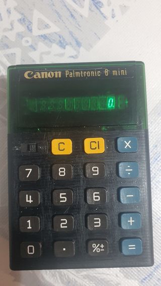 Calculadora Canon Palmtronic 8 mini