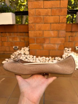 Bailarinas beige El Corte Inglés