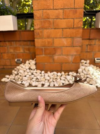 Bailarinas beige El Corte Inglés