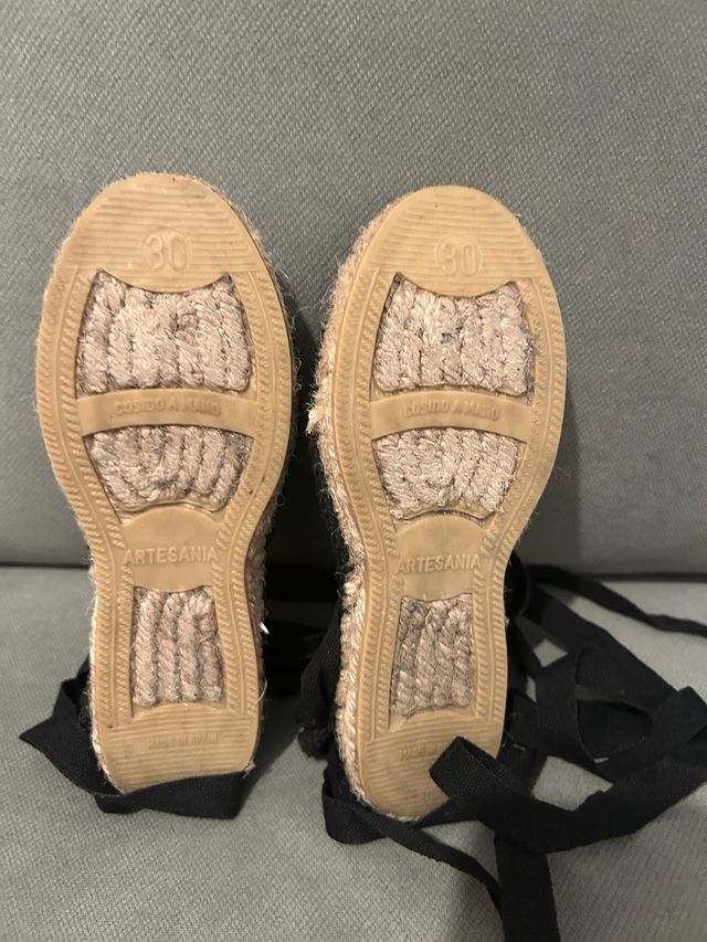 Alpargatas baturro/a talla 30