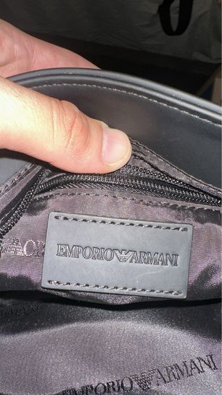 Bolso Emporio Armani Negro Hombre