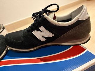 Zapatillas New Balance 420 unisex  39.5 Negro/Gris