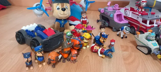 Lote Patrulla Canina: Torre, Vehículos y Figuras
