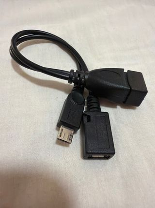Cable USB OTG Micro USB a USB A Hembra