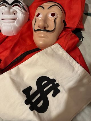 2 unidades Disfraz completo La Casa de Papel XXL