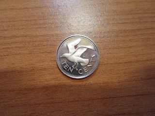 Barbados 10 Cents 1973