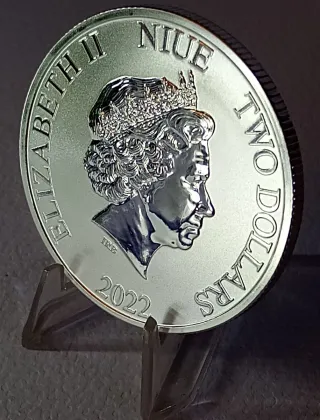 Moneda Plata Disney Piratas Caribe 2022