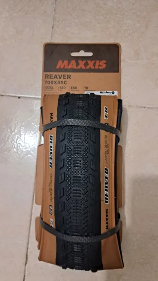Maxxis Reaver 700x45C EXO TR Cubierta