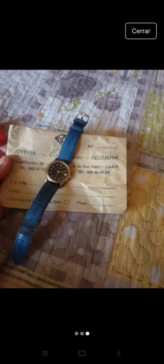 Reloj Racer Dorado y Negro