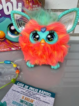 Furby Interactivo Naranja y Turquesa