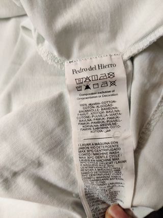 Camiseta marca Pedro del Hierro