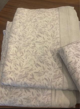 Sábanas franela cama 90cm