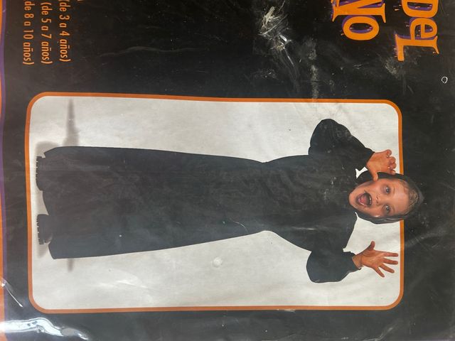 Disfraz Halloween Monje Infierno 3-4 años