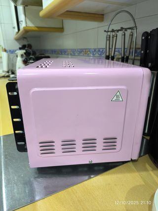 Microondas Rosa Jocel 20L con caja
