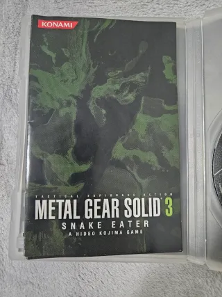 Metal Gear Solid 3: Snake Eater PS2 PAL