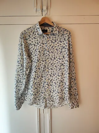 Camisa Zara Estampada Talla M