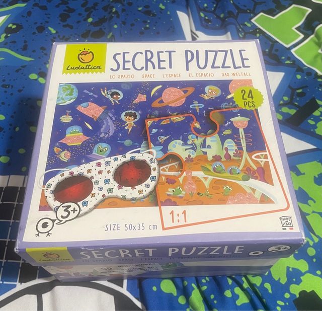 Puzzle secreto Ludattica 24 piezas espacio