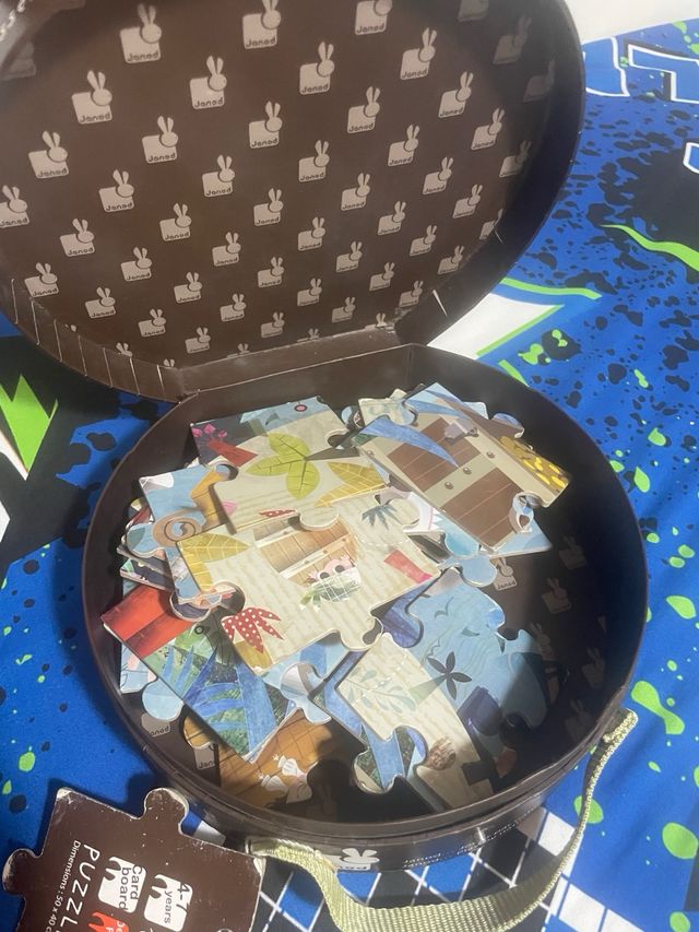 Puzzle Barco Pirata Tiburones 36 Piezas