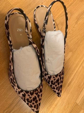 Zapato Zara Estampado Animal