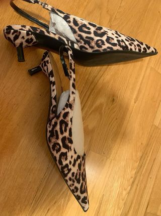 Zapato Zara Estampado Animal