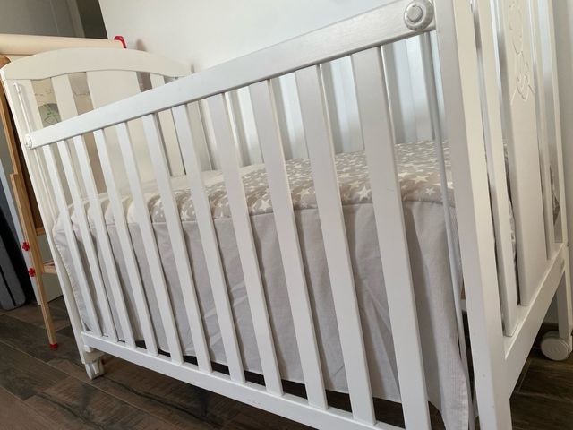Cuna bebé blanca “Micuna” NUEVA