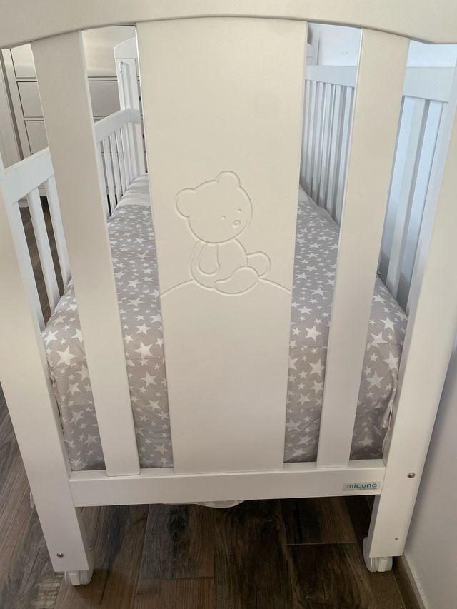 Cuna bebé blanca “Micuna” NUEVA