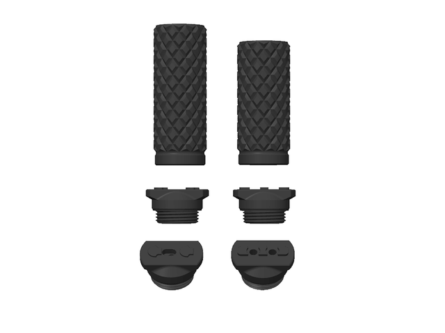 Empuñadura M-LOK y Keymod Argyle