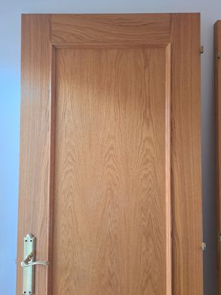 Puertas de madera maciza