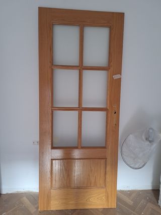 Puertas de madera maciza