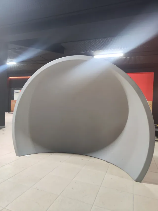 Cúpula de poliéster