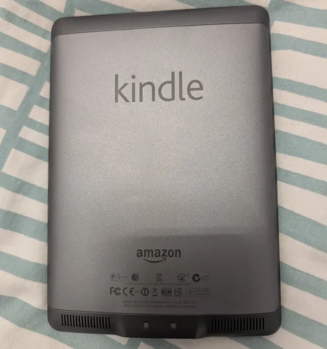 Kindle Touch gris con funda