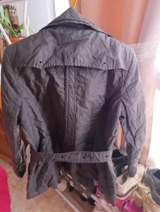 Parka Marrón Forro Interior Talla XXL