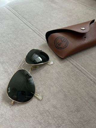 Gafas de sol Ray-Ban Aviador Negro/Dorado