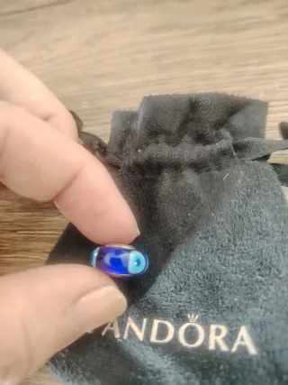 Charm Pandora Cristal Azul