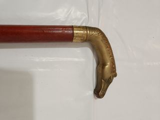 Bastón Antiguo Desmontable con Secreto