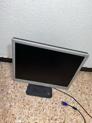 Monitor Acer AL2017 Plata/Negro