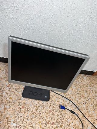 Monitor Acer AL2017 Plata/Negro