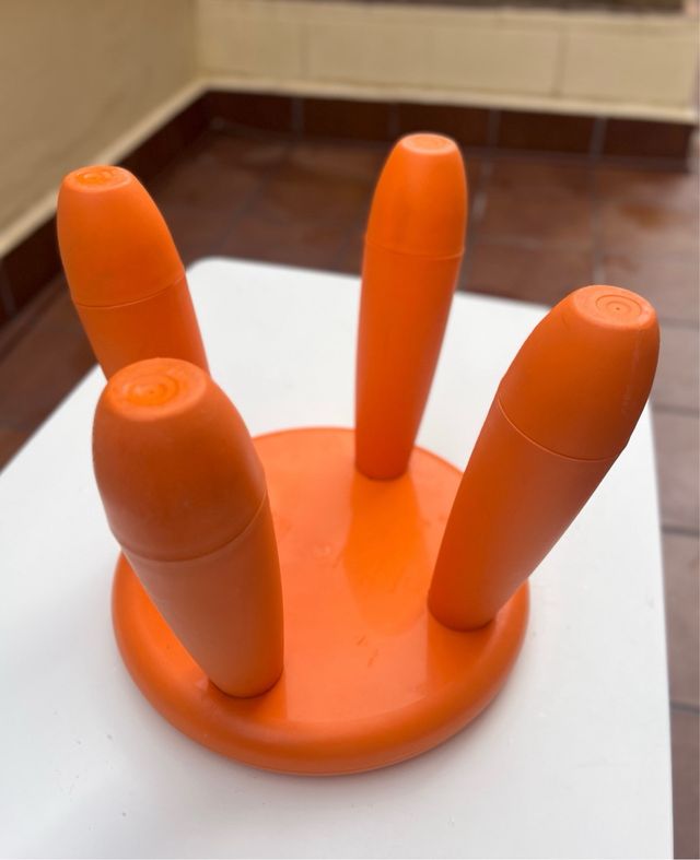 2 Taburetes Infantiles Mammut Ikea Naranja