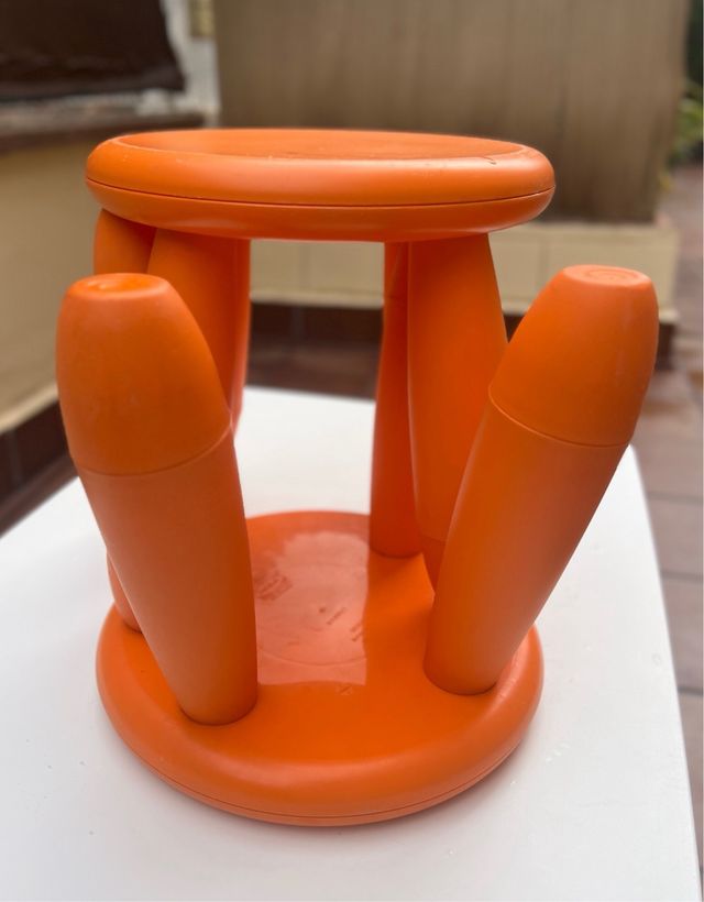 2 Taburetes Infantiles Mammut Ikea Naranja