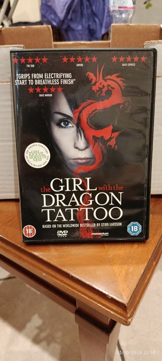 DVD The Girl with the Dragon Tattoo - Inglese
