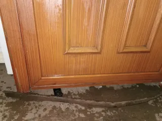 Puerta blindada aluminio