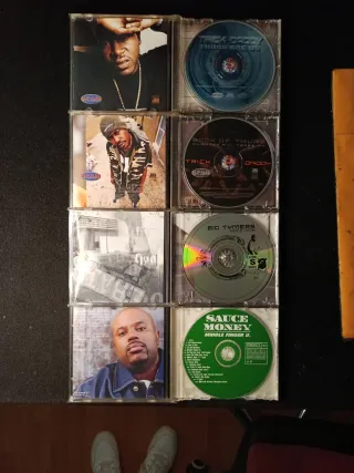 Lote 4 CDs Rap Internacional