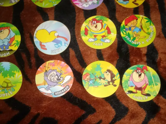 LOTE DE 30 TAZOS MATUTANO AÑOS 90