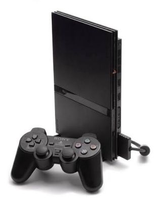 Sony PS2 Console Nera