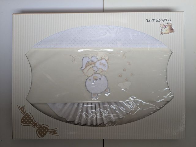 3 conjuntos de Sábanas Cuna Bebé