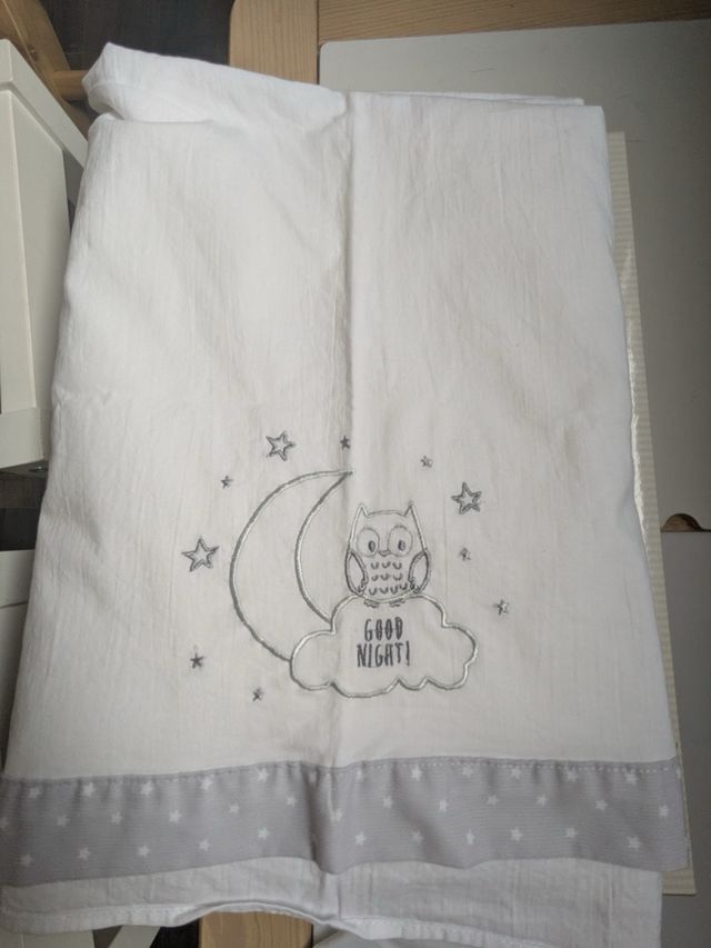 3 conjuntos de Sábanas Cuna Bebé